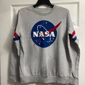 Gray Graphic Sweater